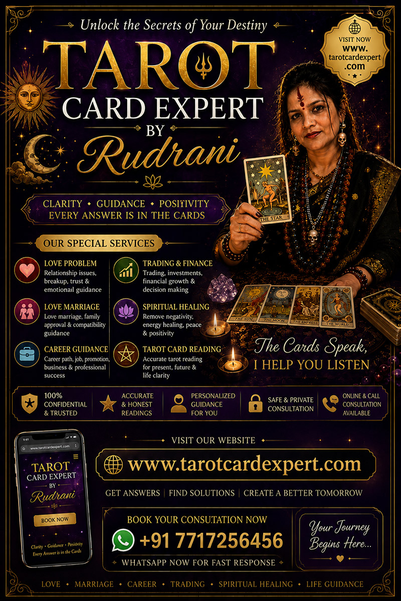 Tarot Reader Rudrani