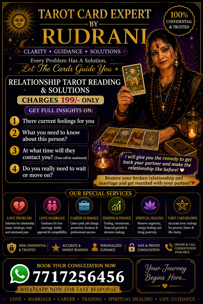 Tarot Reader Rudrani